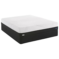 Twin 12" Plush Gel Memory Foam Mattress and StableSupport™ Foundation
