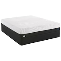 Twin Extra Long 12" Plush Gel Memory Foam Mattress and StableSupport™ Foundation