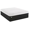 Sealy Thrilled Plush Full Plush Gel Memory Foam Low Profile Set