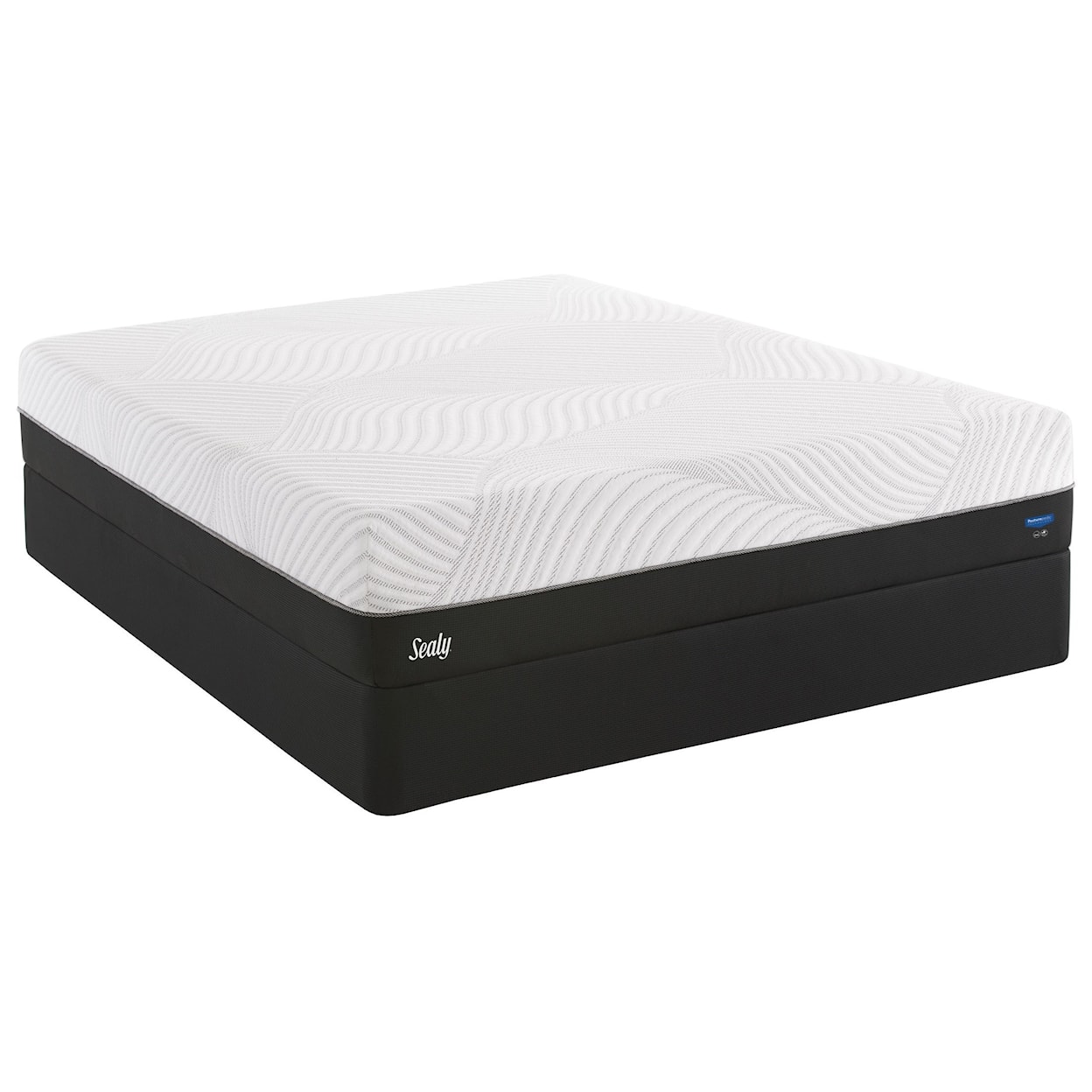 Sealy Conform Performance N9 Plush Queen Plush Gel Memory Foam Low Profile Set