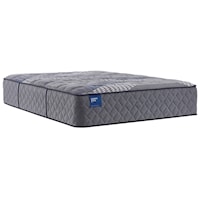 King 15 1/2" Plush Hybrid Tight Top Mattress and One Pc Divided King Ease 3.0 Adjustable Base