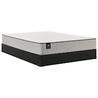King 8 1/2" Firm Innerspring Mattress and Low Profile Base 5" Height