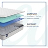 Sealy Risbury Firm TT Risbury Full Mattress Set with Standard Base