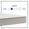 Sealy ESS6 Essentials Innerspring Soft TT Full 10 1/2" Plush Innerspring Mattress Set