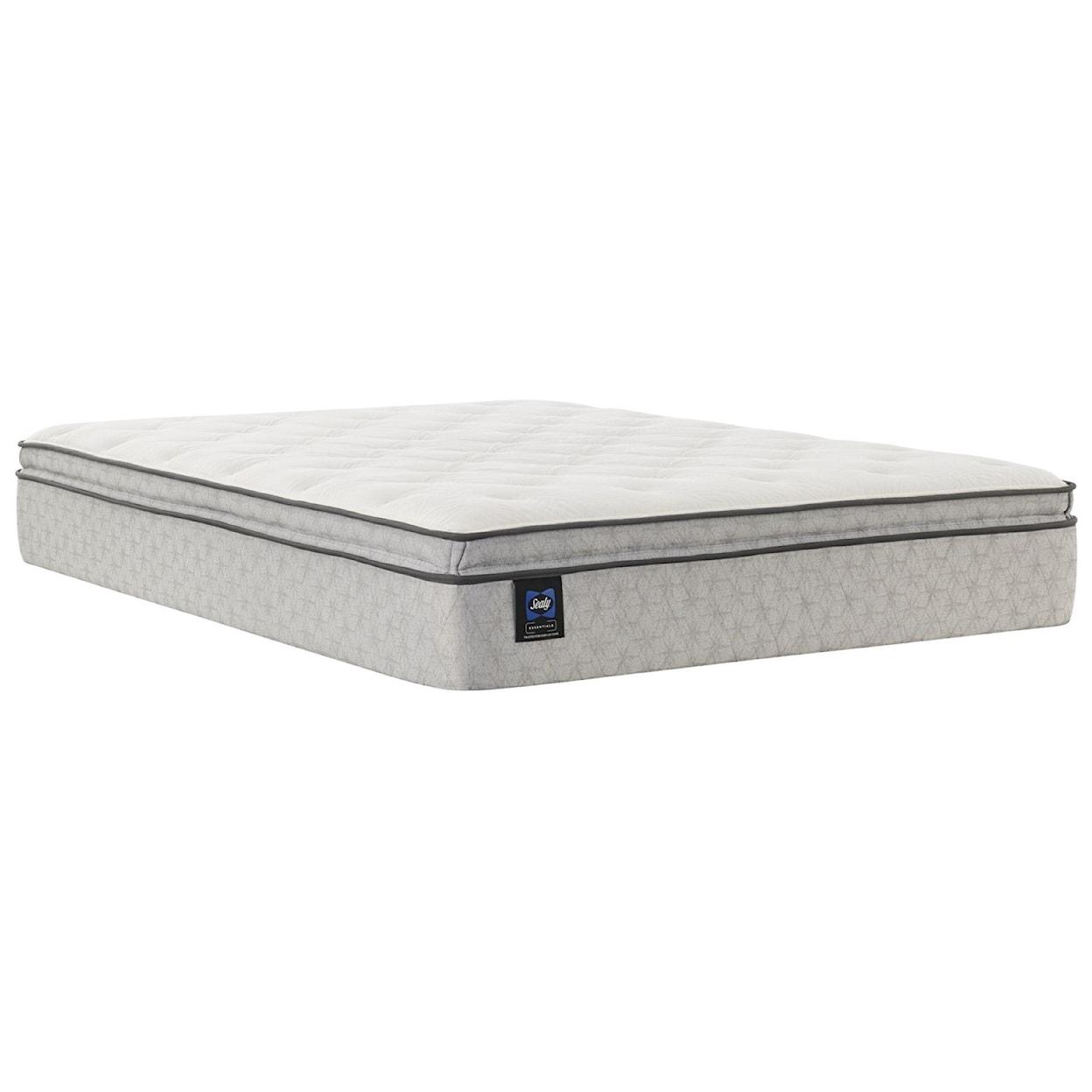 Sealy ESS7 Essentials Innerspring Soft EPT Full 13" Soft Euro Pillow Top Mattress