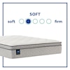 Sealy Deaton II Full 13" Soft Euro Pillow Top Mattress Set