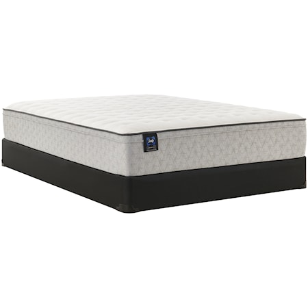 Cal King 12" Soft Faux Euro Top Mattress and Standard Base 9" Height