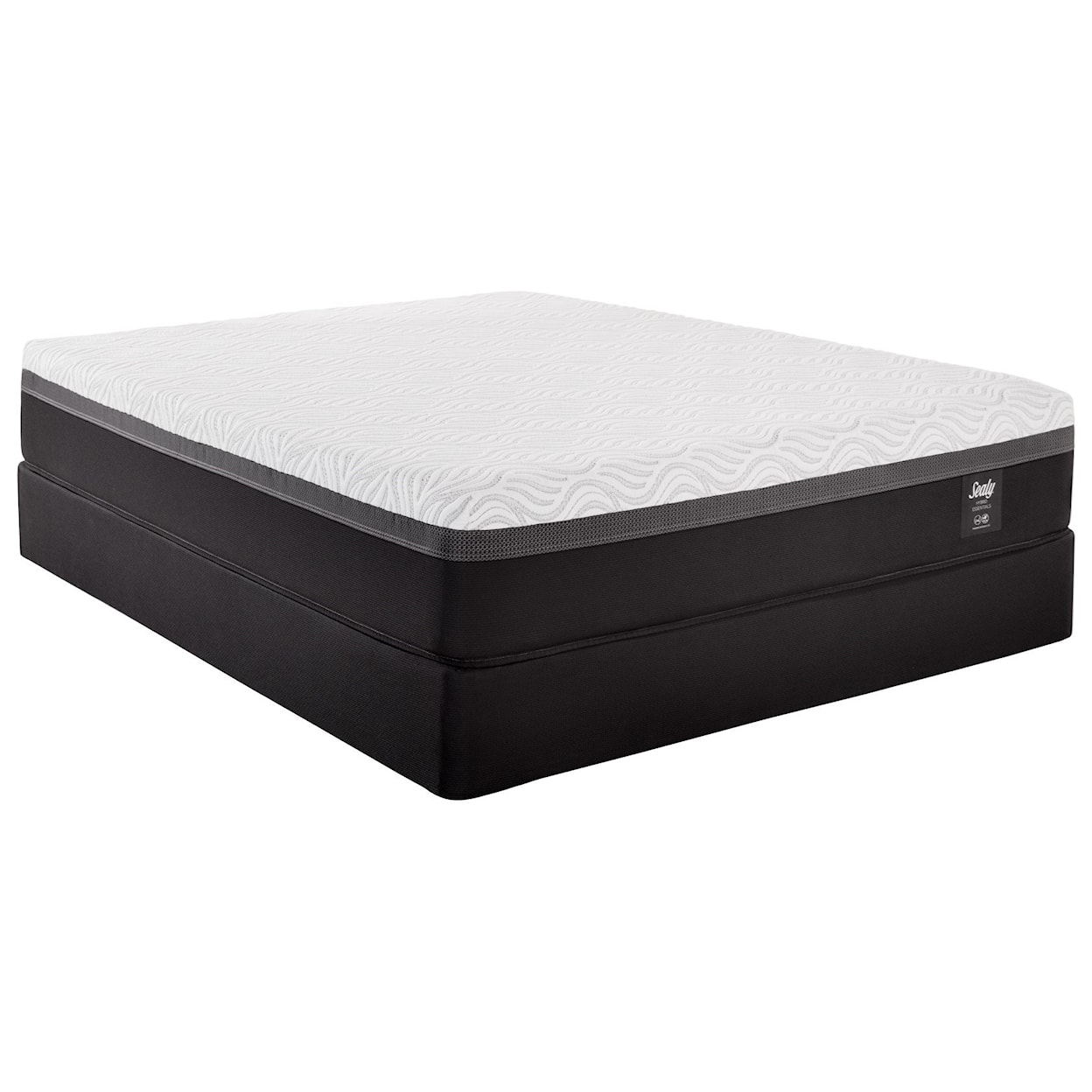 Sealy Essentials Z5 Trust II Cal King Hybrid Mattress Set