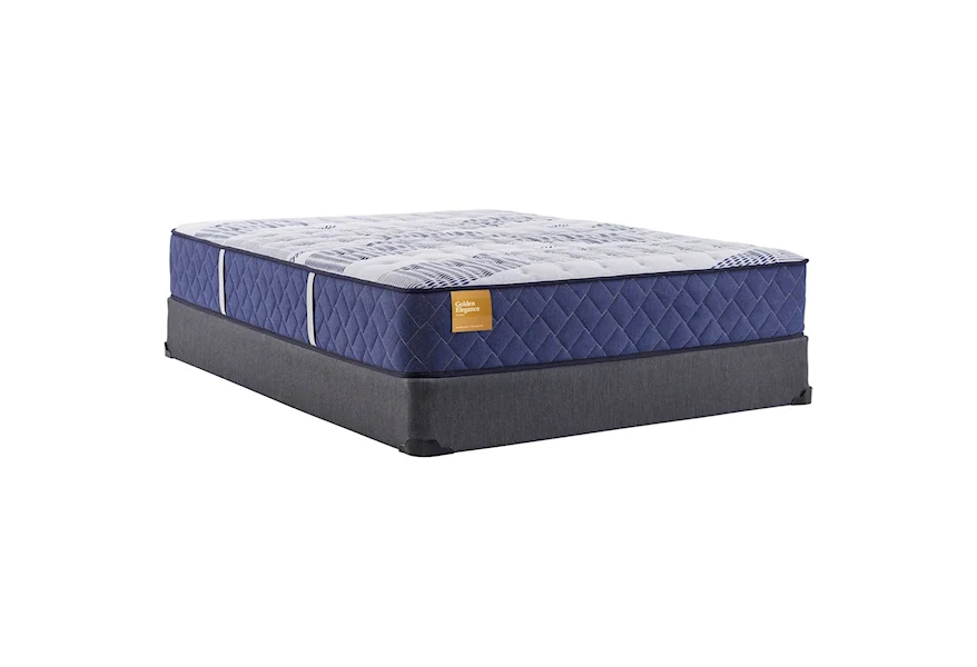 Etherial Gold CF TT B4 King 12 1/2" Cushion Firm Mattress Set by Sealy at Darvin Furniture