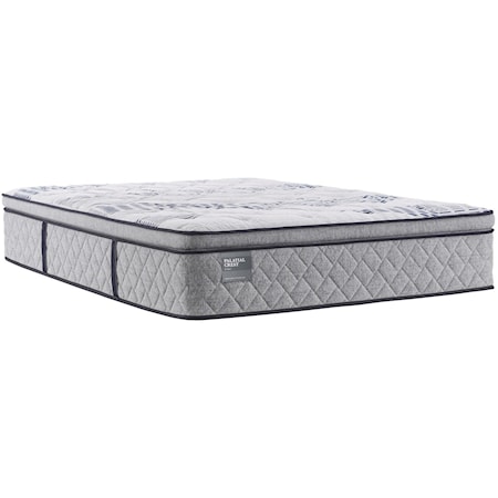King 15" Plush PT Individually Wrapped Coil Mattress and 2 Pc Horizontal King Ergomotion Pro Tract Extend Power Base