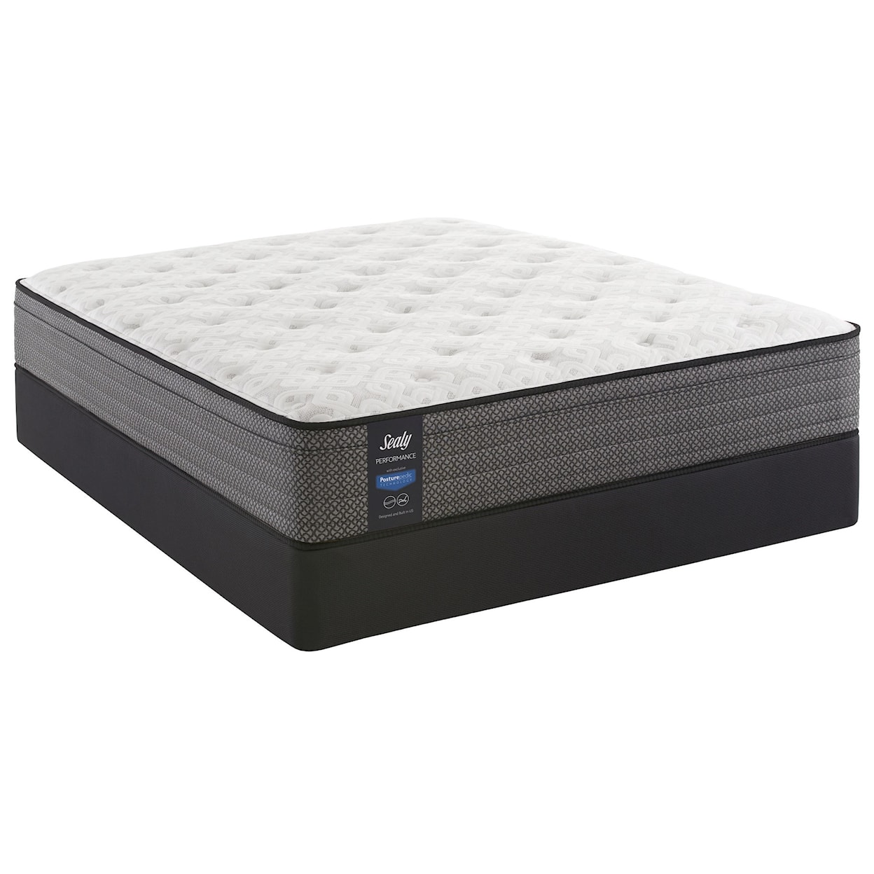 Sealy Grand Vista Resort H3 CF FX ET Twin Encased Coil Mattress Lo-Pro Set