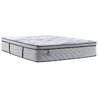 King 14" Plush Pillow Top Individually Wrapped Coil Mattress and Ease 3.0 Adjustable Base