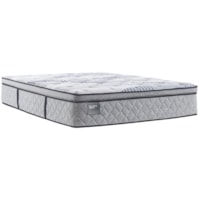 King 14" Plush Pillow Top Individually Wrapped Coil Mattress and 2 Pc Horizontal King Ergomotion Pro Tract Extend Power Base