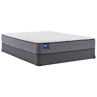 Full 10" Firm Innerspring Mattress and 5" Low Profile Foundation
