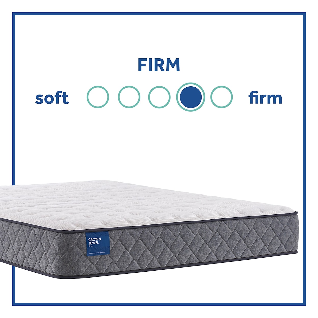 Sealy Inca Rose Firm TT B2 Twin 10" Firm Innerspring Mattress