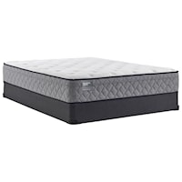 Split Cal King 12" Plush Euro Top Innerspring Mattress and 9" High Profile Foundation