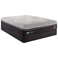 Cal King Performance Hybrid Mattress and 5" Low Profile Boxspring