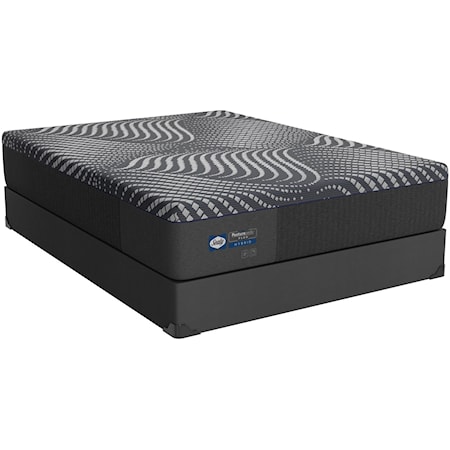 Queen Albany Hybrid Mattress+Standard Base