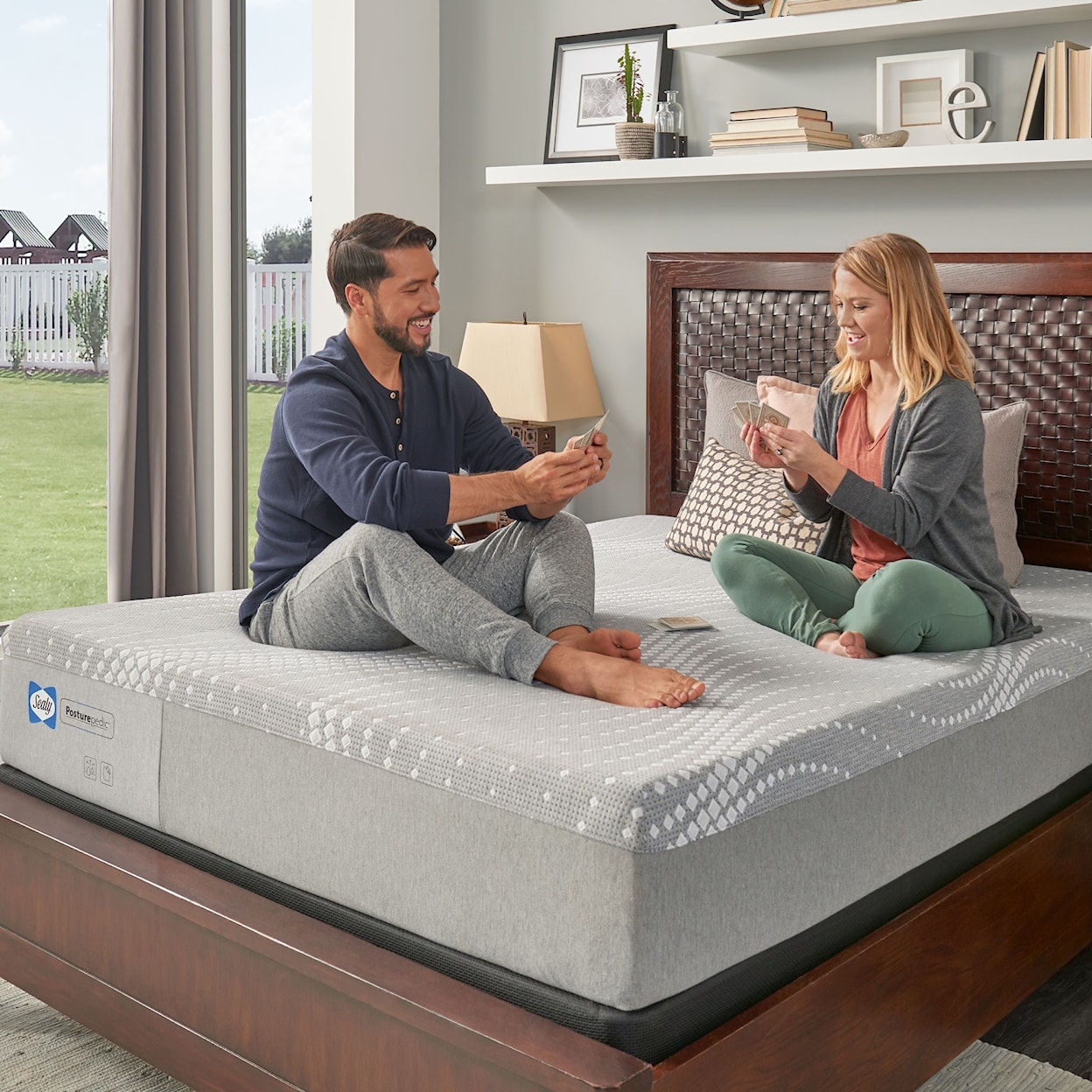 Sealy PPF1 Posturpedic Foam Firm Twin 11" Firm Gel Memory Foam Set