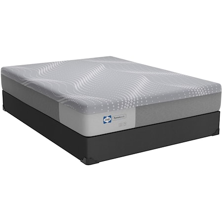 Full 11" Firm Gel Memory Foam Mattress and Low Profile Base 5" Height