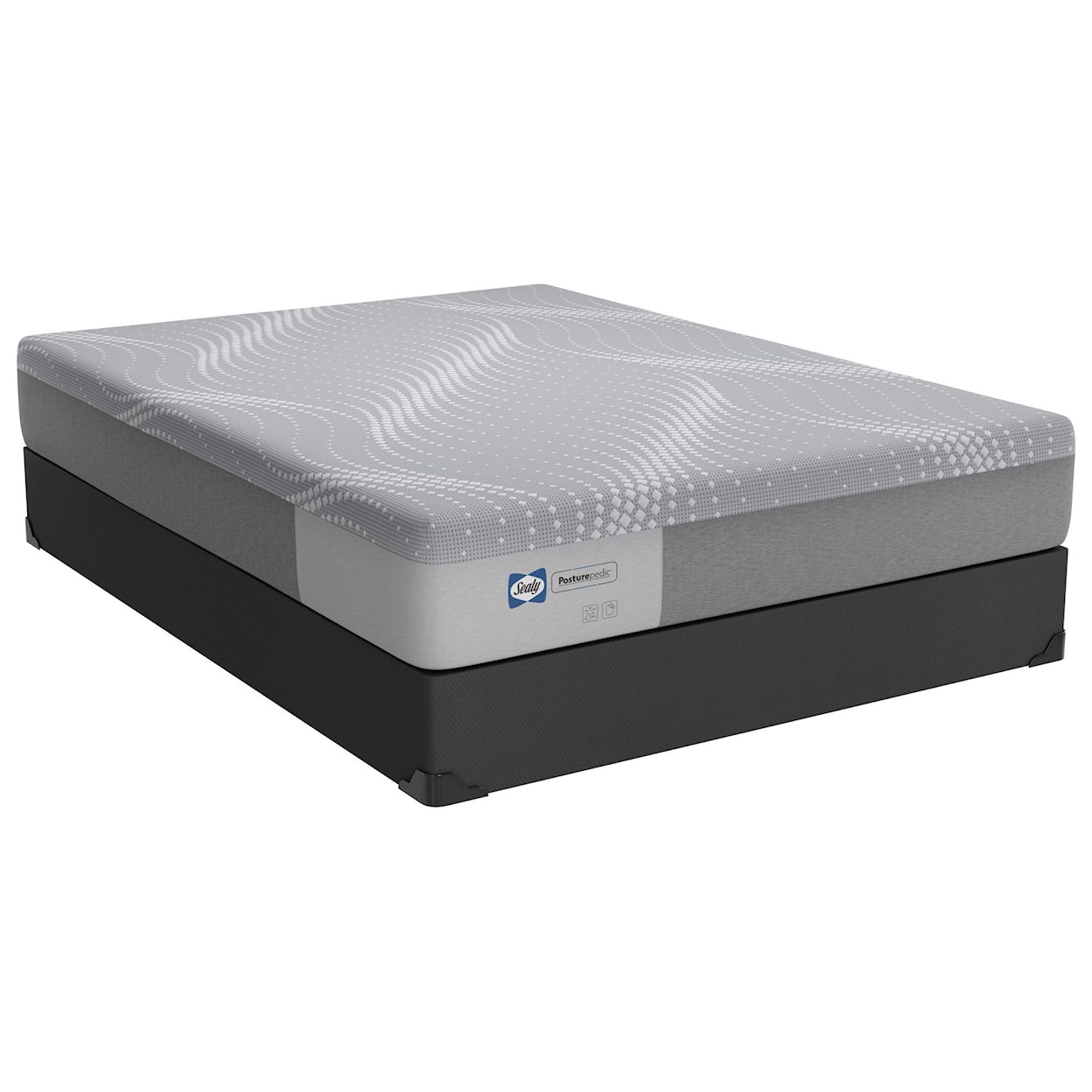 Sealy PPF1 Posturpedic Foam Firm King 11" Firm Gel Memory Foam LP Set