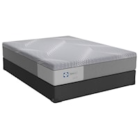 King 12" Medium Gel Memory Foam Mattress and Standard Base 9" Height