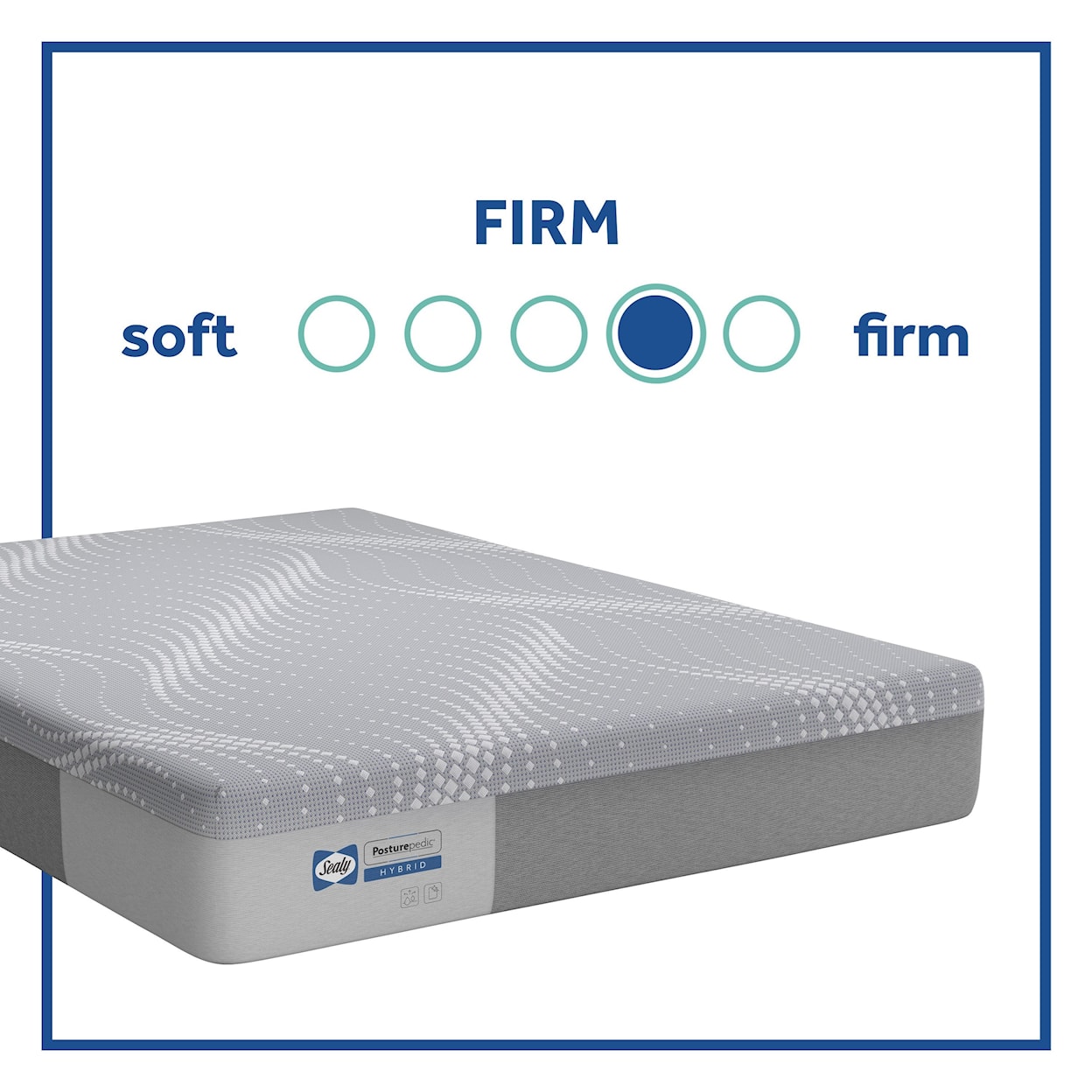 Sealy PPH1 Posturpedic Hybrid Firm Twin 11" Firm Hybrid Low Profile Set