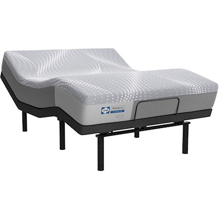 King 11" Firm Hybrid Mattress and Ease 3.0 Adjustable Base