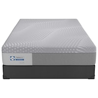 Queen 13" Firm Hybrid Mattress and Standard Base 9" Height