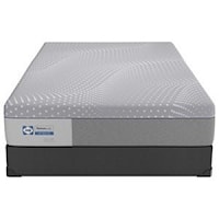 Twin 13" Firm Hybrid Mattress and 9" Regular Height Foundation