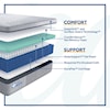 Sealy Lacey Hybrid Firm  King 13" Firm Hybrid Mattress Set