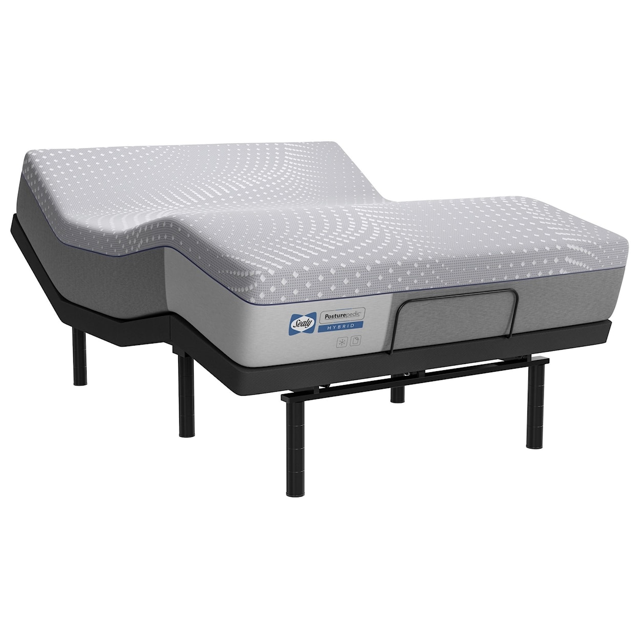 Sealy PPH5 Posturpedic Hybrid Soft Twin XL 13" Soft Hybrid Adjustable Set