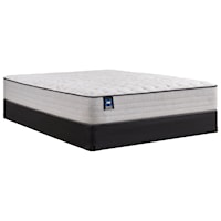 King 12" Medium Tight Top Innerspring Mattress and 5" Low Profile Foundation