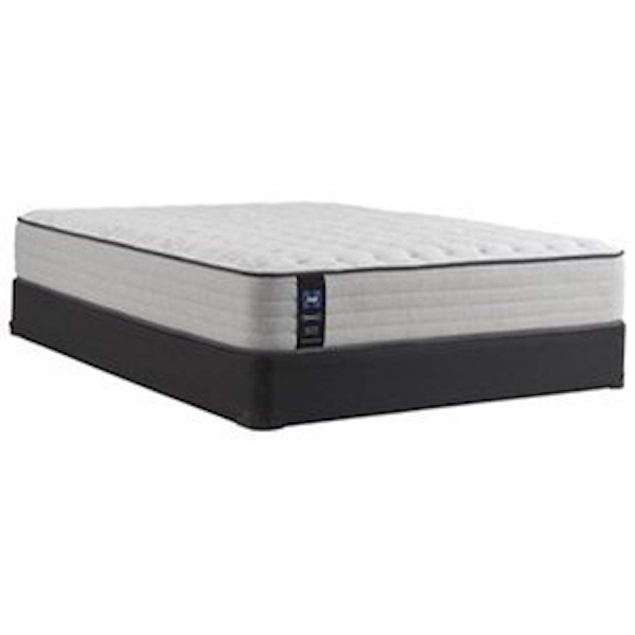 Sealy SUMMER ROSE - TIGHT TOP - FIRM Twin 12" Firm TT Encased Coil Mattress Set