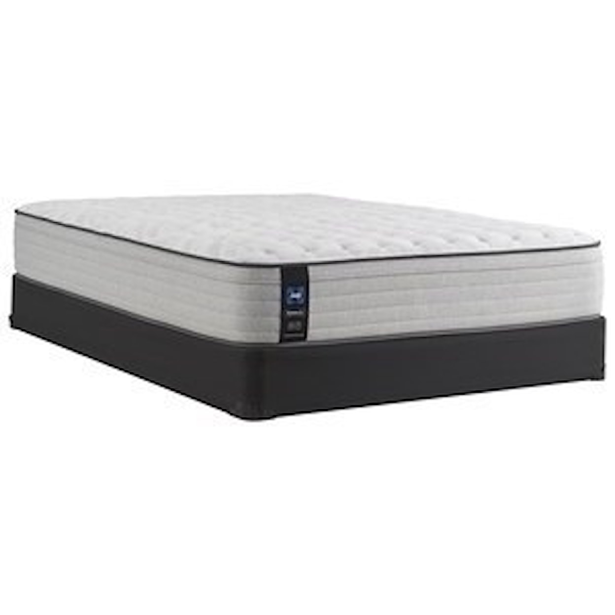 Sealy PPS3 Posturpedic Innerspring Med FXET Full 13" Medium Faux Euro Top LP Set