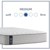 Sealy PPS3 Posturpedic Innerspring Med FXET Twin 13" Medium  Faux Euro Top Mattress