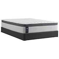 Twin 14" Soft Euro Pillow Top Mattress and 9" Regular Height Foundation