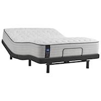 Full 13" Soft Faux Euro Top Mattress and Ease 3.0 Adjustable Base