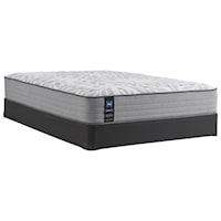 King 11 1/2" Medium Tight Top Mattress and Low Profile Base 5" Height