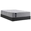 Sealy PPS5 Posturpedic Innerspring Firm FXET Twin XL 14" Firm Faux Euro Top Mattress Set