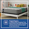 Sealy PPS5 Posturpedic Innerspring Firm FXET Twin 14" Firm Faux Euro Top Mattress Set