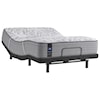 Sealy PPS5 Posturpedic Innerspring Firm FXET King 14" Firm Faux Euro Top Adj Set