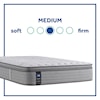 Sealy PPS5 Posturpedic Innerspring Med EPT Twin 15" Medium Euro Pillow Top Set