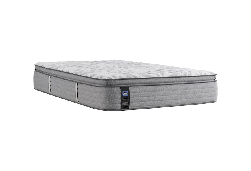 PPS5 Posturpedic Innerspring Med EPT Queen 15" Medium Euro Pillow Top Mattress by Sealy at Lagniappe Home Store