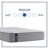 Sealy PPS5 Posturpedic Innerspring Med FXET Twin XL 14" Medium Faux Euro Top Mattress