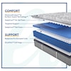 Sealy PPS5 Posturpedic Innerspring Med TT Twin 12 1/2" Medium TT Mattress Set