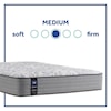 Sealy PPS5 Posturpedic Innerspring Med TT Twin XL 12 1/2" Medium TT Adj Set