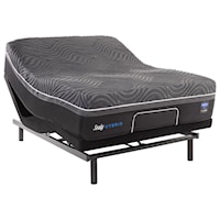 Cal King Firm Hybrid Premium Mattress and Ease 2.0 Adjustable Base