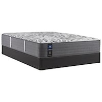 Queen 13" Medium Feel Tight Top Mattress and Low Profile Base 5" Height