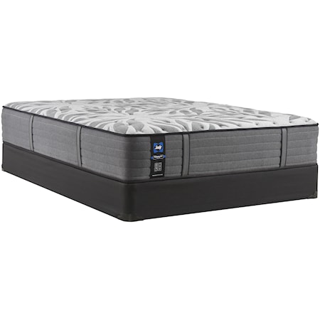 Cal King 13" Soft Tight Top Individually Wrapped Coil Mattress and 9" Regular Height Foundation